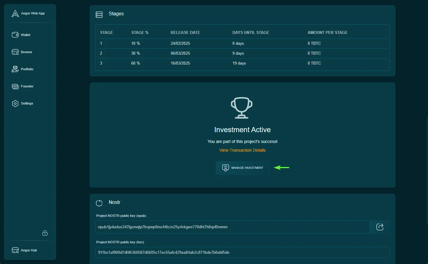 Access Dashboard